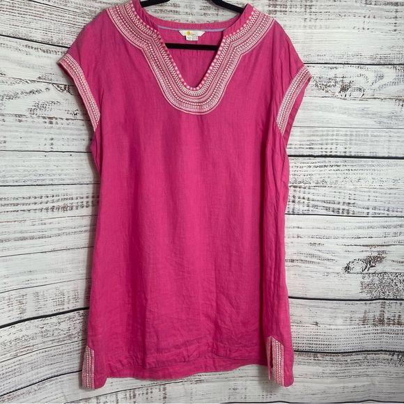 Boden Dresses & Skirts - Boden Pink Embroidered Dress